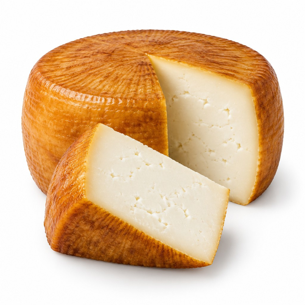 Queso firme ahumado de cabra (400 g aprox.)