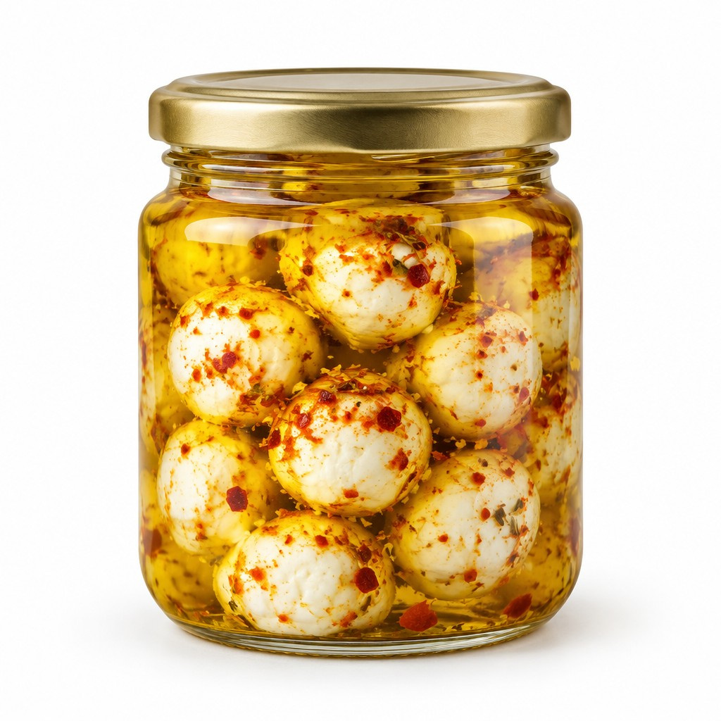 Bocconcini macerados con pimentón 200 g