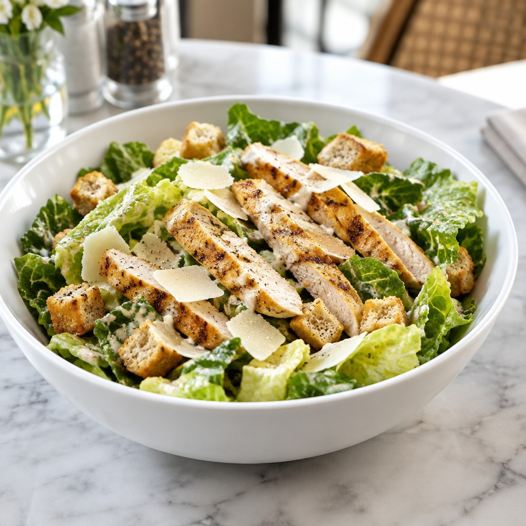 Ensalada César con pollo