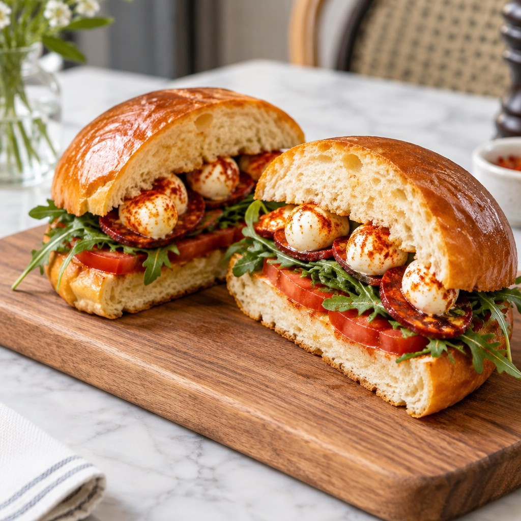 Panino chorizo español