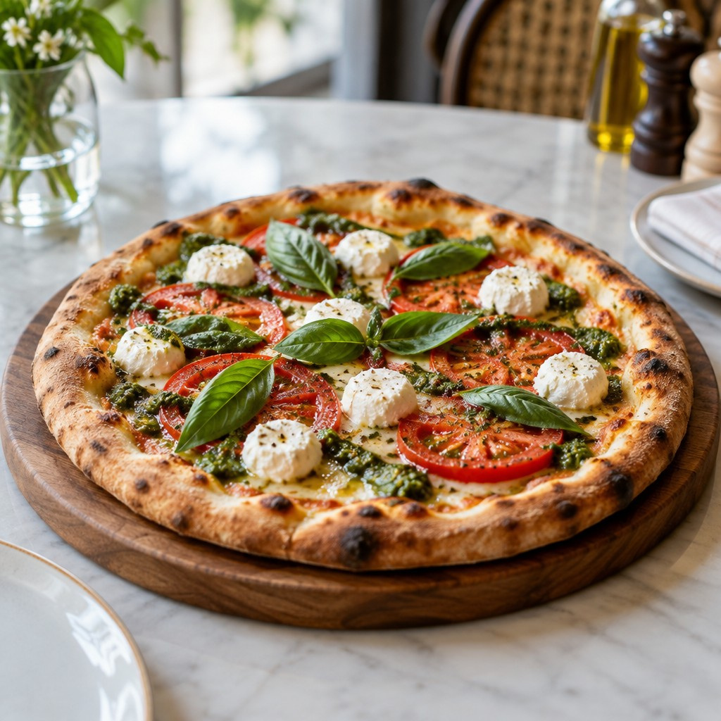 Pizza capressa